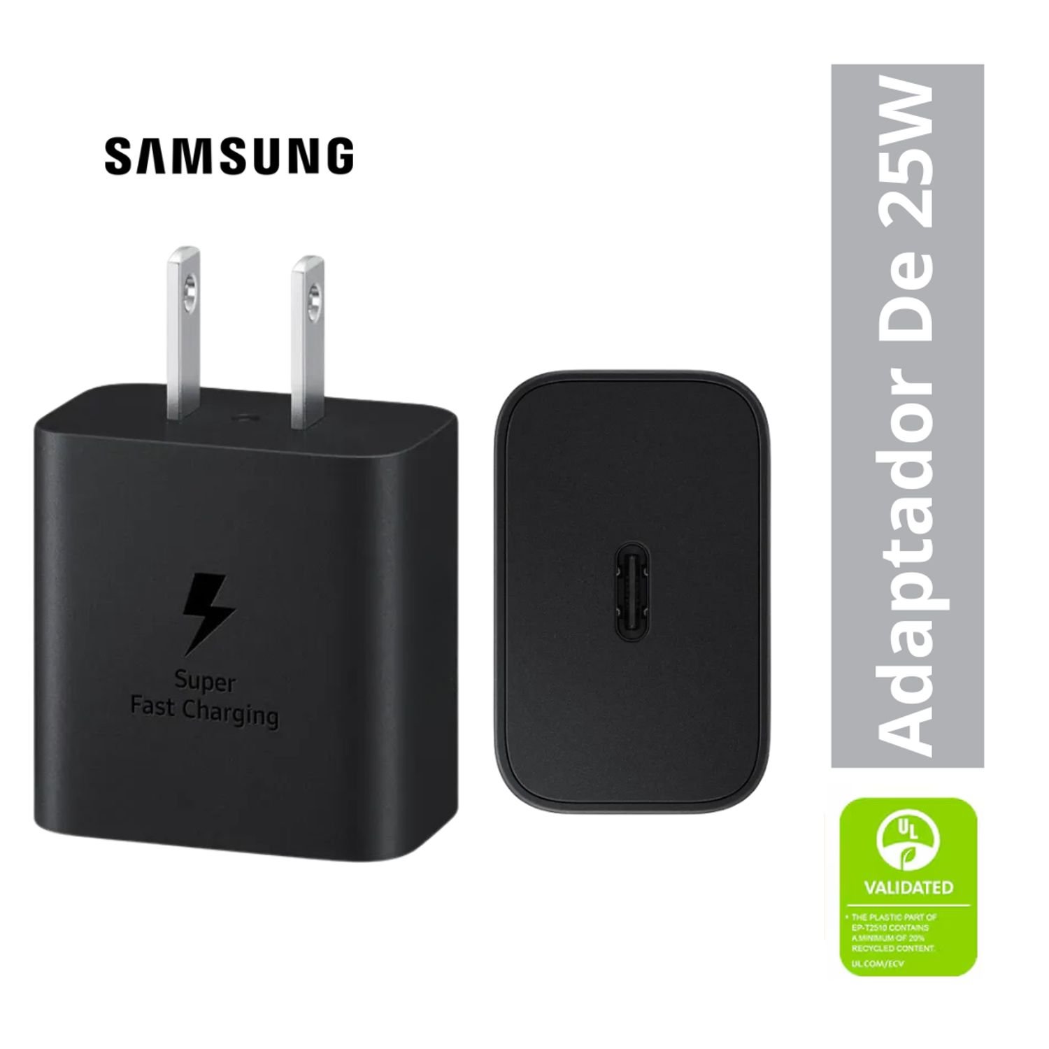 adaptador samsung 25w usbc